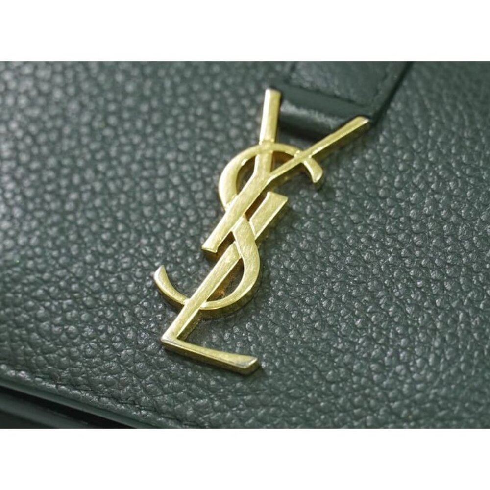 Saint Laurent Origami Tiny Trifold Folding Wallet Compact Wallet - Picture 7 of 9
